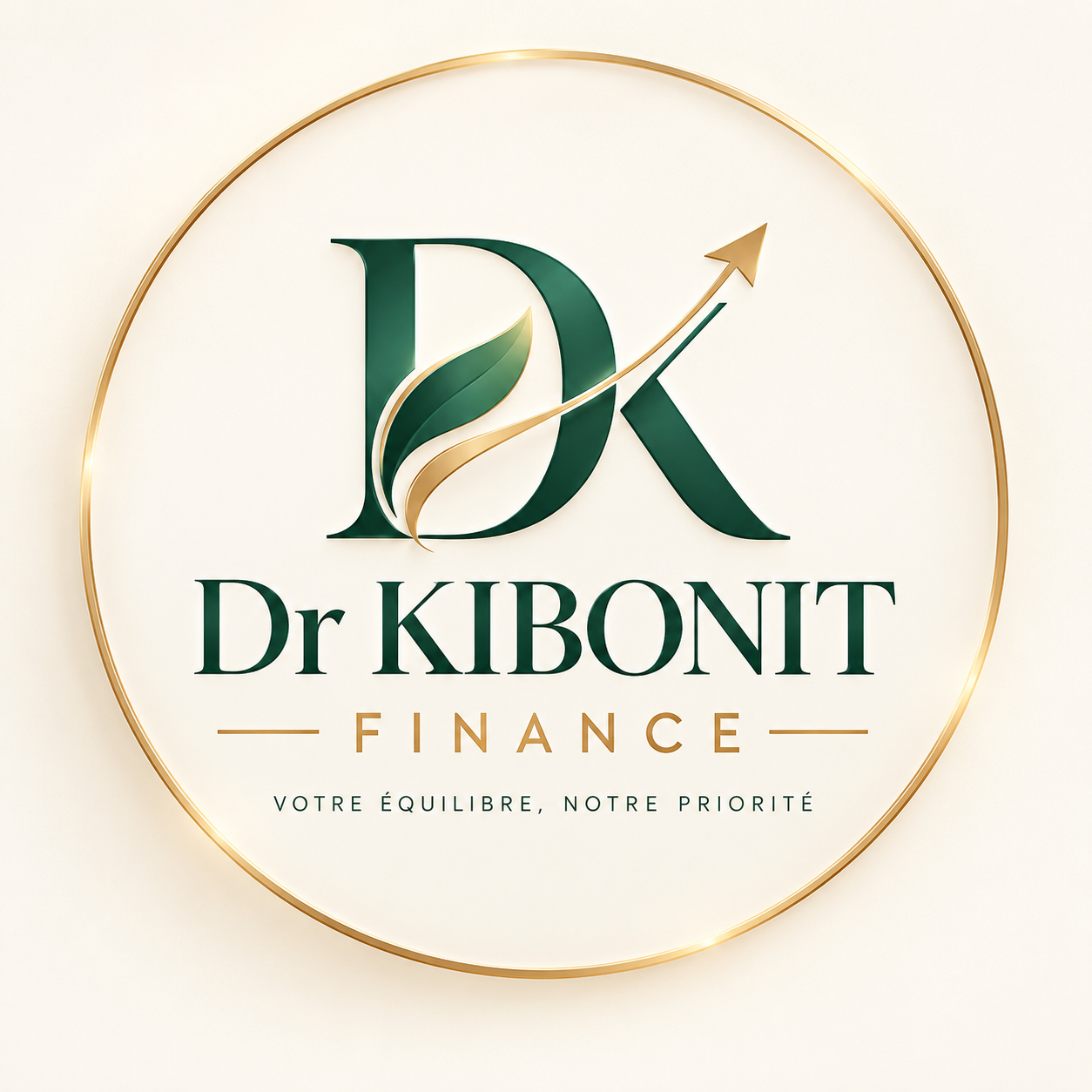 Logo officiel Dr KIBONIT Finance